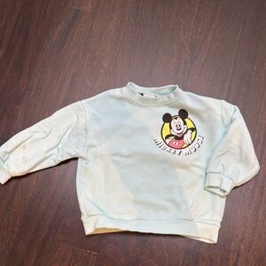 Disney Mickey Mouse Kids Sweatshirt - Light Blue